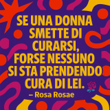 Cara Rosa, mia moglie si trascura e io non lo sopporto