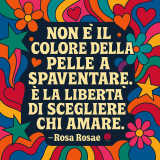 Cara Rosa, ho trovato l’amore ma di un colore inatteso